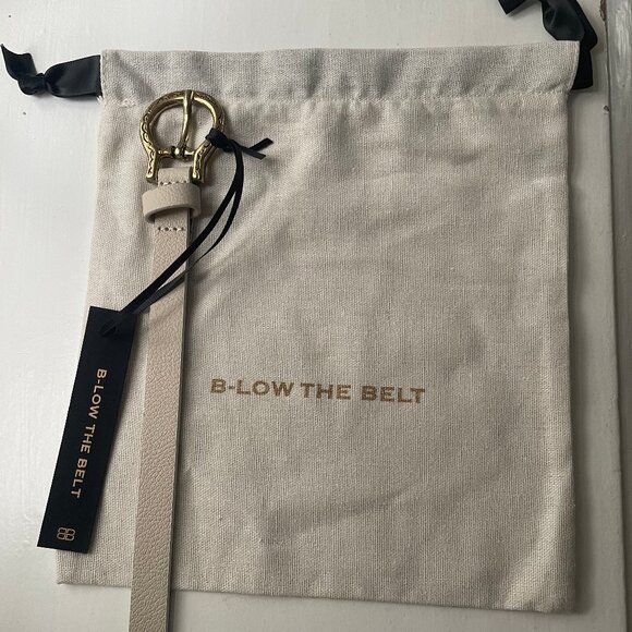 B-Low The Belt Amara Belt, Bone & Gold, NWT main image 6